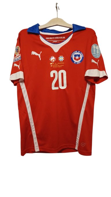 CAMISETA RETRO SELECCION CHILENA FINAL 2015 COPA AMERICA - 2