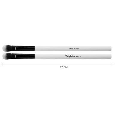 BROCHA DE MAQUILLAJE NATHYCOLORES PARA OJOS DE BAJA DIFUMINACIÓN CELESTE - 3