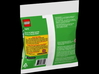 LEGO MINECRAFT STEVE Y PANDA BEBE  (30672) 35 PIEZAS - 3