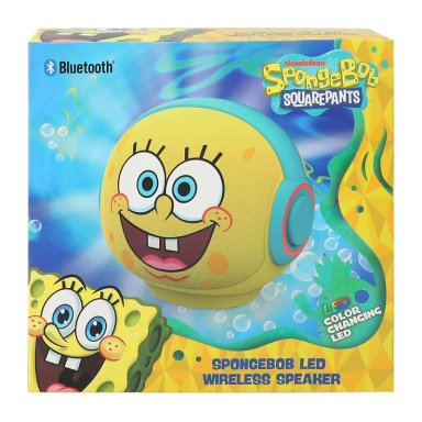 PARLANTE INALAMBRICO LED NICKELODEON BOB ESPONJA - 4