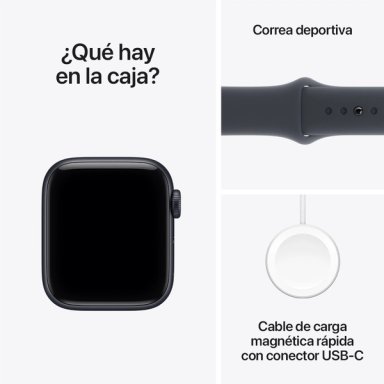 APPLE WATCH SE 3 40MM ALUMINIO GPS SPORT BAND SM MIDNIGHT - 9