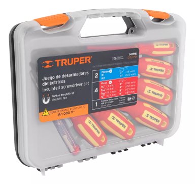 JUEGO DESTORNILLADOR AISLADO 7 PZAS TRUPER (DTJ-7D) - 3