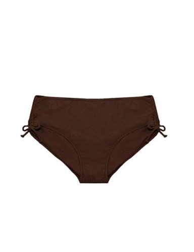 BIKINI MUJER SAMIA 3607 CALZÓN AJUSTABLE CADERAS CAFÉ - 3