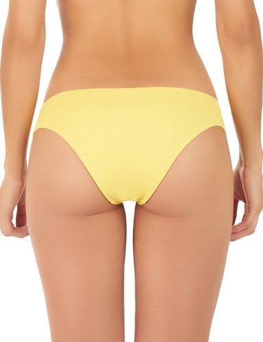 BIKINI MUJER SAMIA 3565 CALZÓN CON CALADOS LATERALES AMARILLO - 2