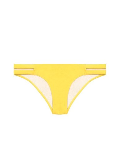 BIKINI MUJER SAMIA 3565 CALZÓN CON CALADOS LATERALES AMARILLO - 3