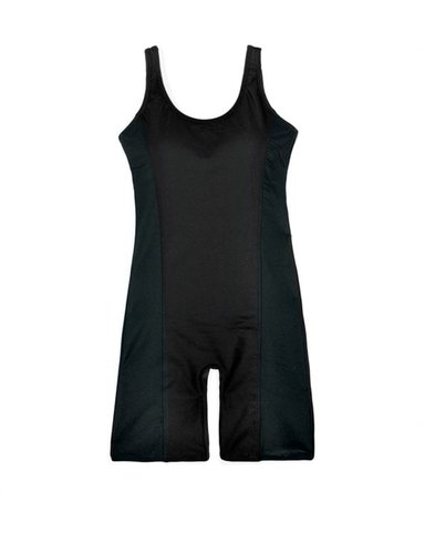 TRAJE DE BAÑO MUJER SAMIA 41 DEPORTIVO PIERNA LARGA COLOR NEGRO - 1
