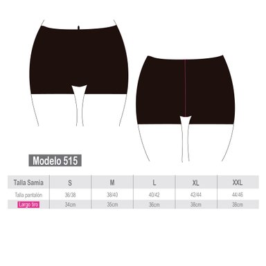 BIKINI MUJER SAMIA SHORT FALDA NEGRO - 5