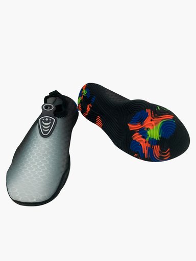 ZAPATILLAS ACUATICAS PARA NIÑO GRIS - GRIS - 28-29 - 2