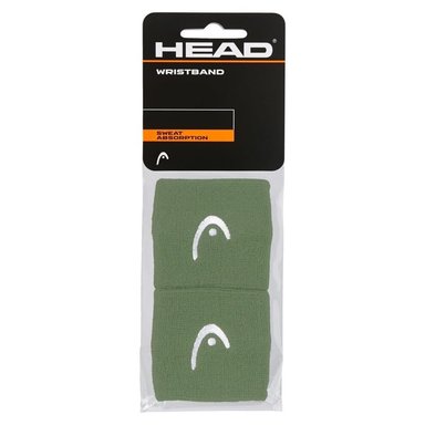 MUÑEQUERA HEAD 2.5'' VERDE X2 TENIS/PADEL - 1