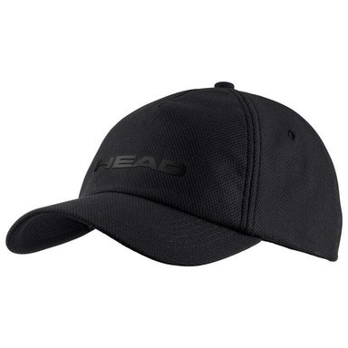 GORRO HEAD PERFORMANCE CAP NEGRO TENIS PADEL - 1