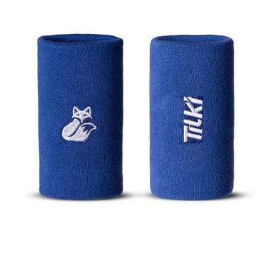 MUÑEQUERA TILKI LARGA PRO TERRY AZUL X2 TENIS PADEL - 1