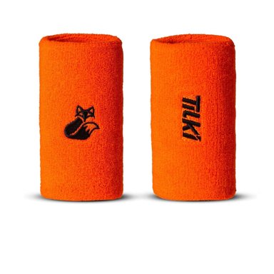 MUÑEQUERA TILKI LARGA TERRY LEHINDE NARANJO X2 TENIS PADEL - 1