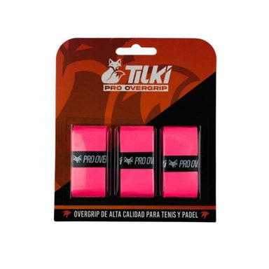 OVERGRIP TILKI PRO ROSADO X3 TENIS PADEL - 1