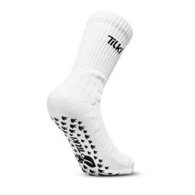 CALCETÍN TILKI ANTIDESLIZANTE LEHINDE BLANCO TENIS PADEL - 2
