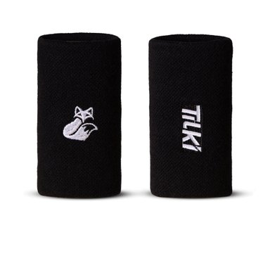 MUÑEQUERA TILKI LARGA PRO TERRY NEGRA X2 TENIS PADEL - 1