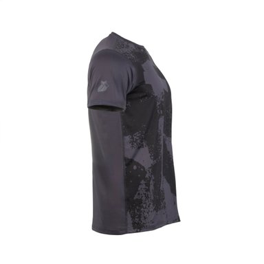 POLERA TILKI PRINT POLY TEMEL NEGRA TENIS PADEL - 2
