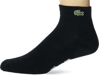 CALCETIN LACOSTE SPORT CORTO NEGRO - 4