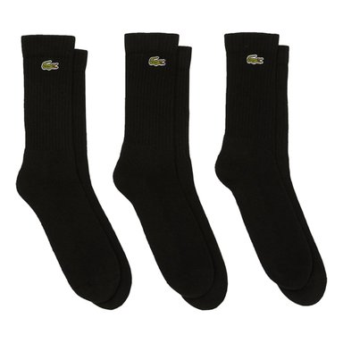 CALCETIN LACOSTE SPORT NEGRO X3 TENIS PADEL - 4