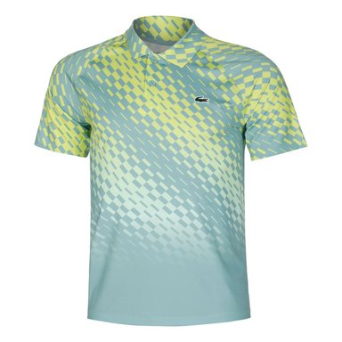 POLERA LACOSTE POLO NOVAK DJOKOVIC VERDE TENIS PADEL - 1