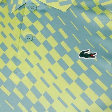 POLERA LACOSTE POLO NOVAK DJOKOVIC VERDE TENIS PADEL - 4