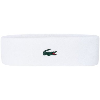 CINTILLO LACOSTE SPORT EN COLOR BLANCO TENIS PADEL - 1
