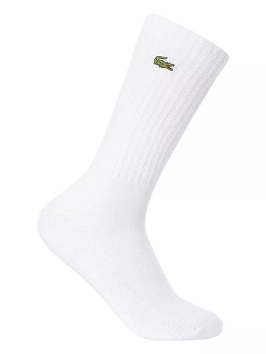 CALCETIN LACOSTE SPORT EN COLOR BLANCO X3 TENIS PADEL - 3