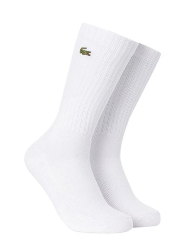 CALCETIN LACOSTE SPORT EN COLOR BLANCO X3 TENIS PADEL - 4