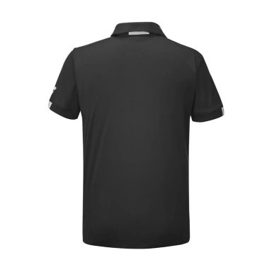 POLERA BABOLAT PLAY POLO NEGRA TENIS PADEL - 2