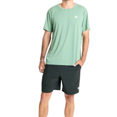 POLERA WILSON POLY VERDE TENIS/PADEL - 2