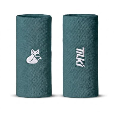 MUÑEQUERA TILKI LARGA XL TERRY AMARILLO FLUOR X2 TENIS PADEL - 2