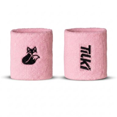 MUÑEQUERA TILKI CORTA TERRY LEHINDE ROSA X2 TENIS PADEL - 1