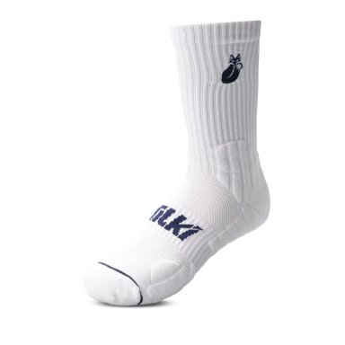 CALCETIN TILKI CREW D4 LEHINDE BLANCO/AZUL TENIS PADEL - 2
