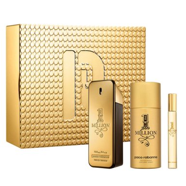 1 MILLION EDT 100 ML + DESO 150 ML + 10 ML SET 3 PCS - 1