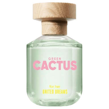 BENETTON GREEN CACTUS FOR HER UNITED DREAMS EDT 80 ML - 2