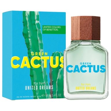 BENETTON UNITED DREAMS GREEN CACTUS EDT 100 ML HOMBRE - 1