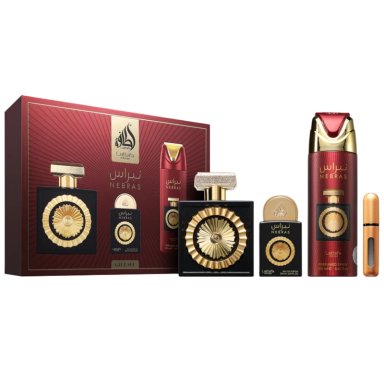 LATTAFA NEBRAS EDP 100ML +MINI 20 ML + PERFUME SPRAY 200ML SET - 1