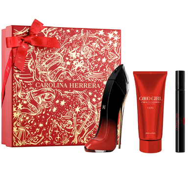 SET CAROLINA HERRERA GOOD GIRL VERY ELIXIR 80 ML + MINI 10 ML + BODY LOTION 100 ML - 1