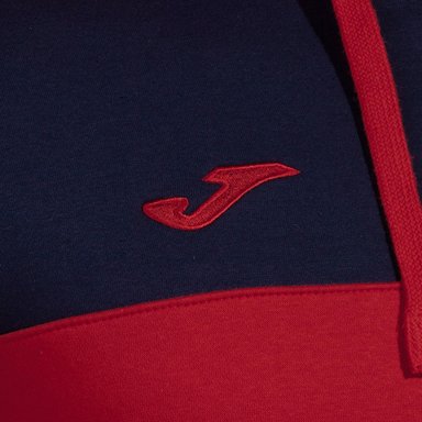 POLERON HOODIE HOMBRE CREW V ROJO JOMA - 3