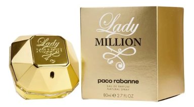 PERFUME PACO RABANNE LADY MILLION EDP 80ML MUJER - 1