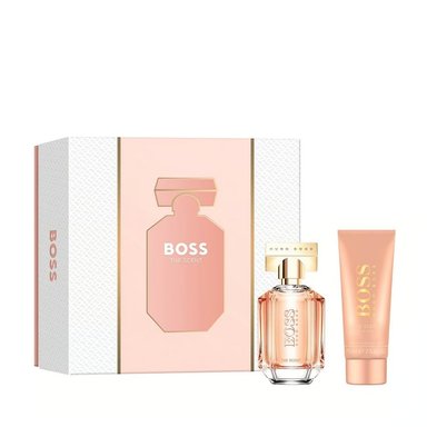 SET HUGO BOSS  THE SCENT WOMEN EDP 50 ML + 75 ML  2 PCS - 1