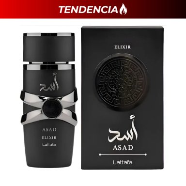 PERFUME ASAD ELIXIR LATAFFA EAU DE PARFUM 100ML HOMBRE - 1