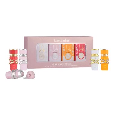 YARA CANDY  + YARA TOUS + YARA MOI + YARA EDP 5 ML SET 4 PCS MINI - 1