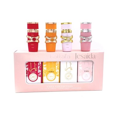 YARA CANDY  + YARA TOUS + YARA MOI + YARA EDP 5 ML SET 4 PCS MINI - 2
