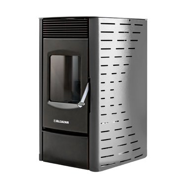 ESTUFA PELLET ALCAZAR P1800 GRIS - 6