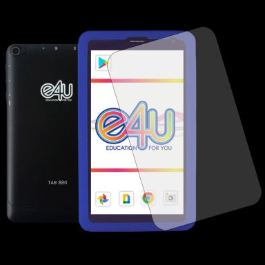TABLET E4U TAB880 7" 16 GB CARCASA + LÁMINA VIDRIO - 1