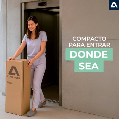 COLCHON DE RESORTES ATMA ONE 2 PLAZAS 150X190X20 EN CAJA - 2