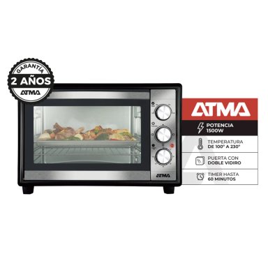 Horno Eléctrico 30 L 1500 W Con Grill - 2