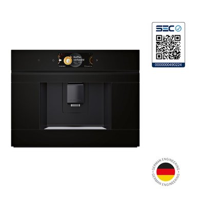 Cafetera Automática Empotrable 2.4 L Negro - 7