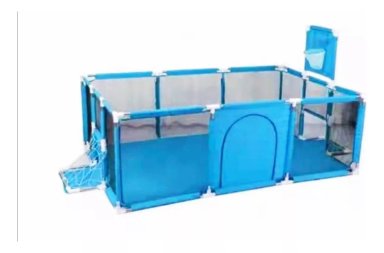 CORRAL RECTANGULAR GRANDE PARA BEBES - 1