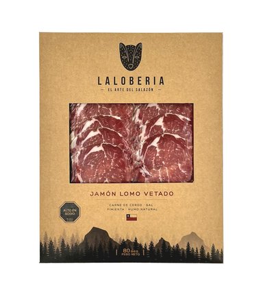 JAMÓN LOMO VETADO - 80 GRAMOS - 1